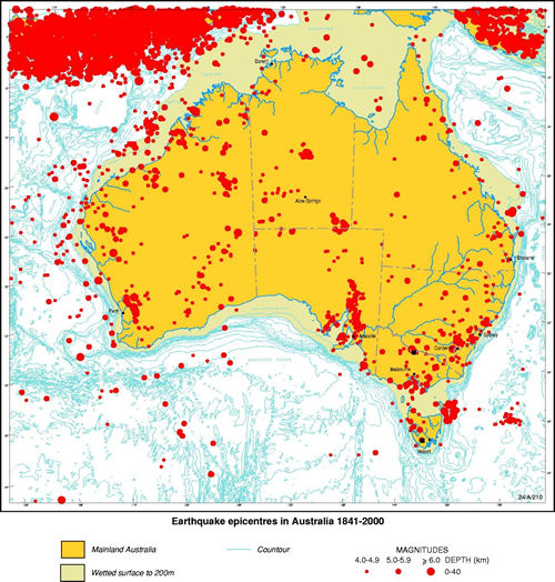 australia fault lines