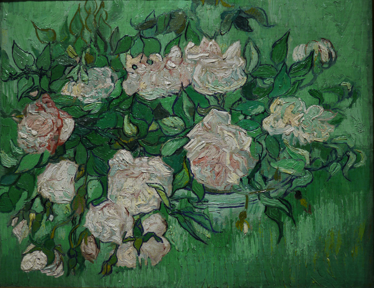 P1100786.jpg - 1890 - "Pink roses" by Van Gogh