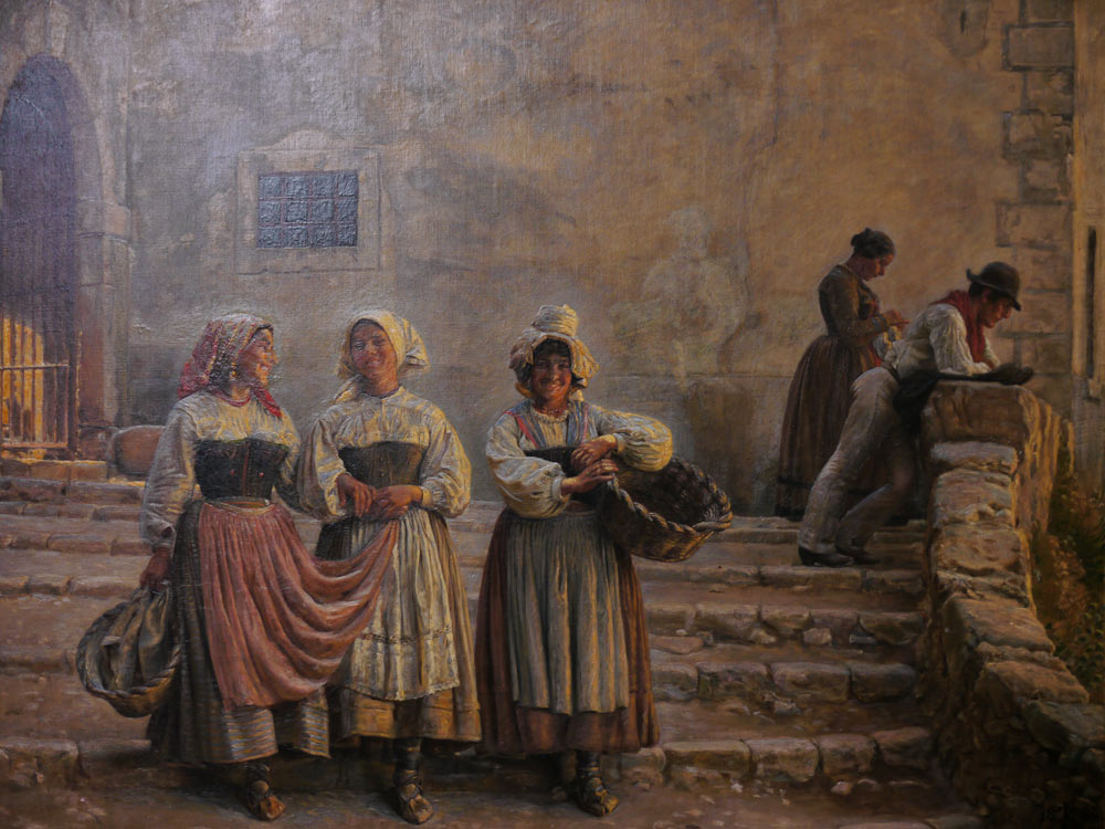 P1110675.jpg - 1883  - Kristian Zahrtmann - "Young women carrying lime"