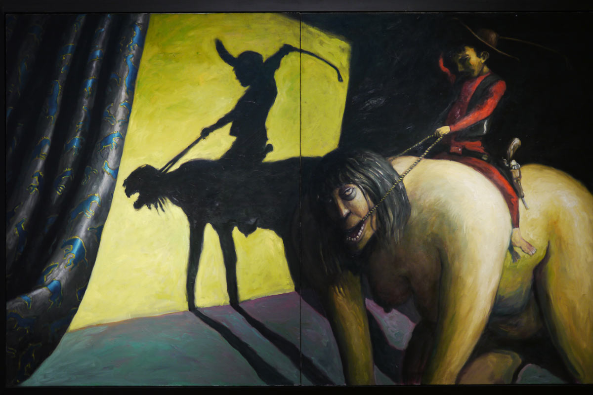 P1100433.jpg - 1987 - Michael Kviukm "Rodeo scene"