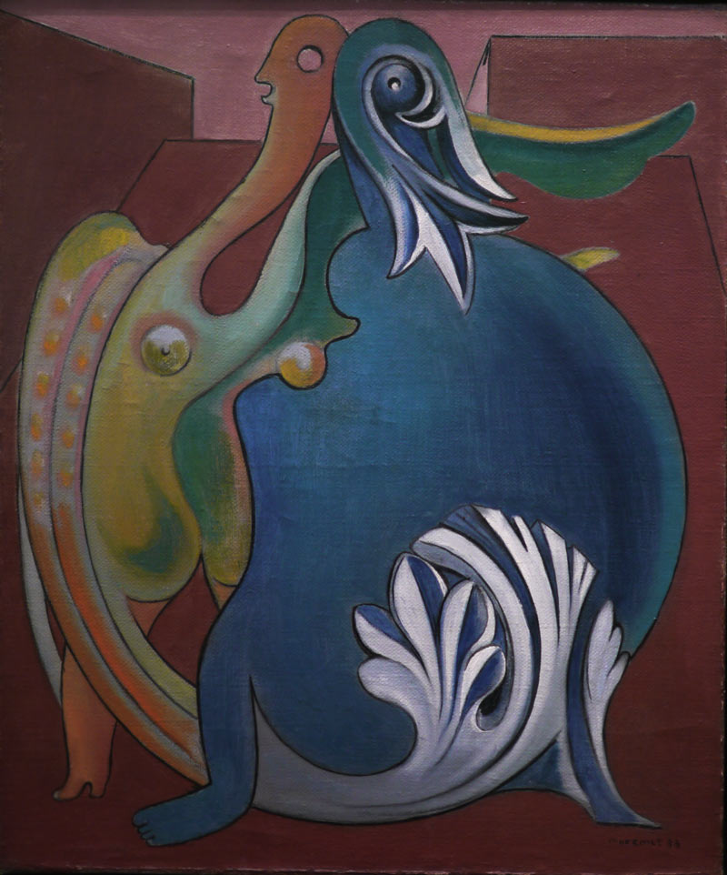 P1100435.jpg - 1933 - Max Ernst "Two sexless figures - Chimerae"