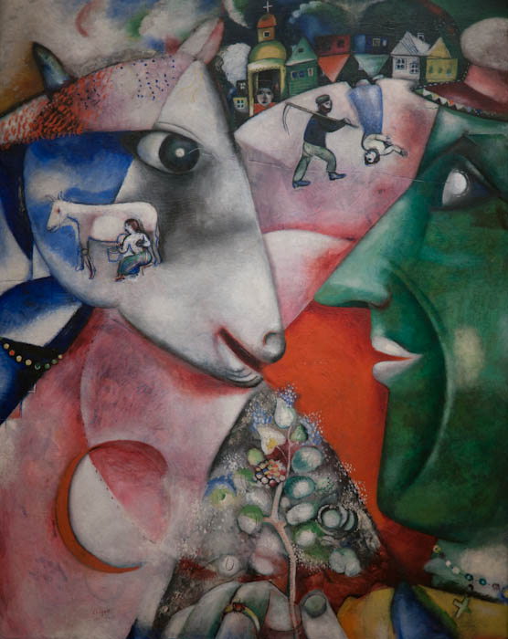 P1140243-1.JPG - I and the village. Chagall. 1911.