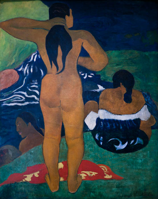 P1130752-1.JPG - Tahitian Women Bathing. Paul Gauguin. 1892.