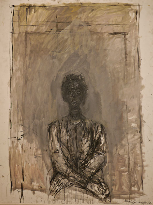 P1130790-1.JPG - Annette, the artist's wife. Alberto Giacometti. 1961.