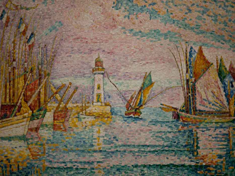 P1140003-1.JPG - Lighthouse at Groix. Paul Signac.  1925.