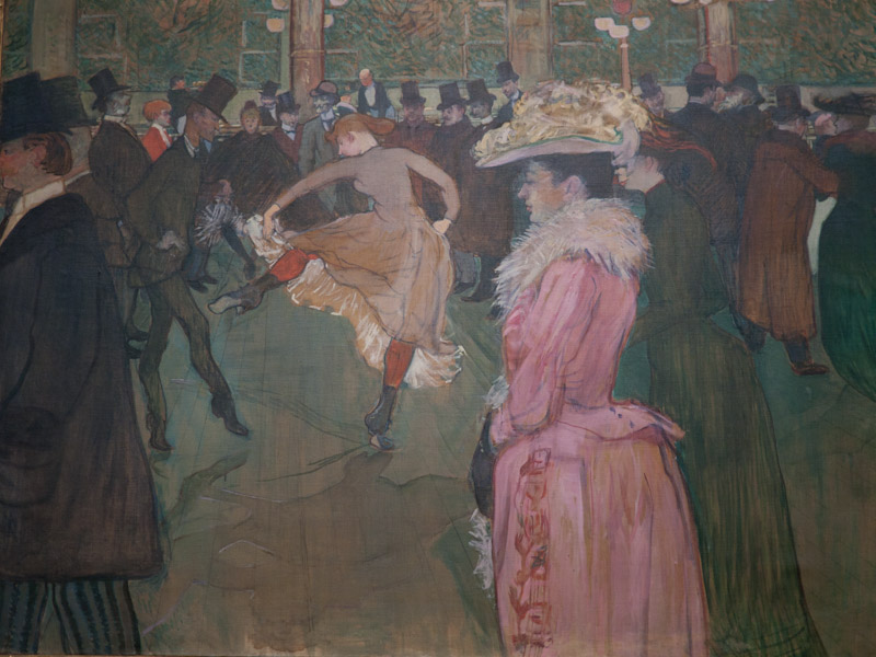 P1140934-1.JPG - At the Moulin Rouge. Henri de Toulouse-Lautrec. 1890