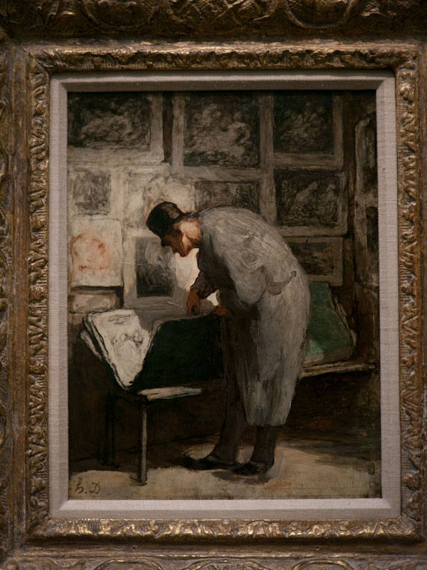 P1140955-1.JPG - The print collector. Daumier. c1860