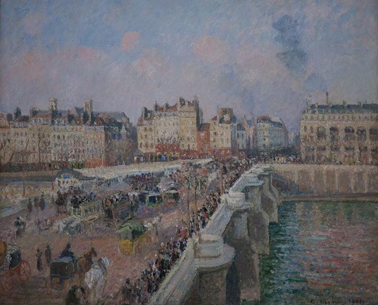 P1140982-1.JPG - Pont Neuf, Paris. Pissarro. 1901.