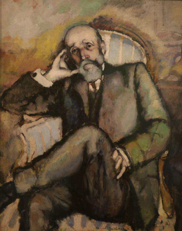 P1150016-1.JPG - Portrait of the artist's father. Marcel Duchamp. 1910.