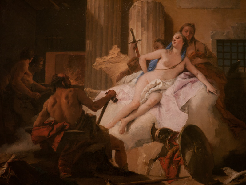 P1150077-1.JPG - Venus and Vulcan. Tiepolo. 1765-6.