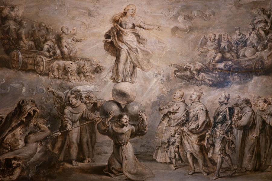 P1150107-1.JPG - Fransiscan allegory. Peter Paul Rubens. 1631-2.