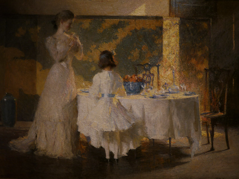P1150161-1.JPG - The artist's daughters. Frank Benson. 1906.