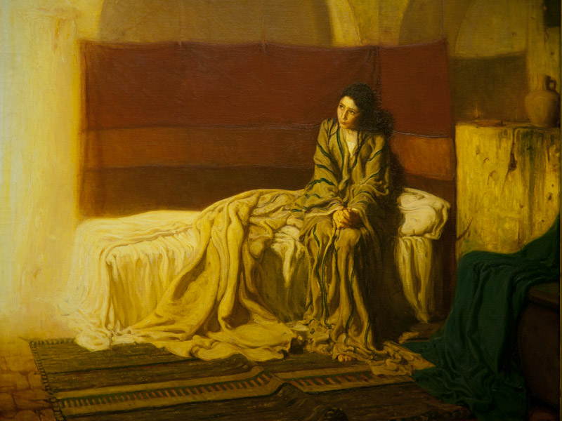 P1150174-1.JPG - The annunciation. Henry Tanner. 1898