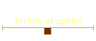 history of poetry